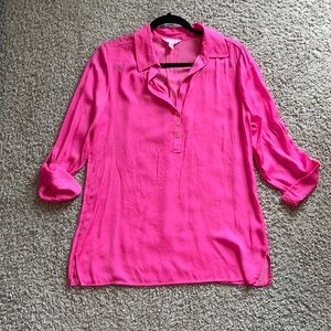 Lilly Pulitzer Everglades Tunic Pink Sz M